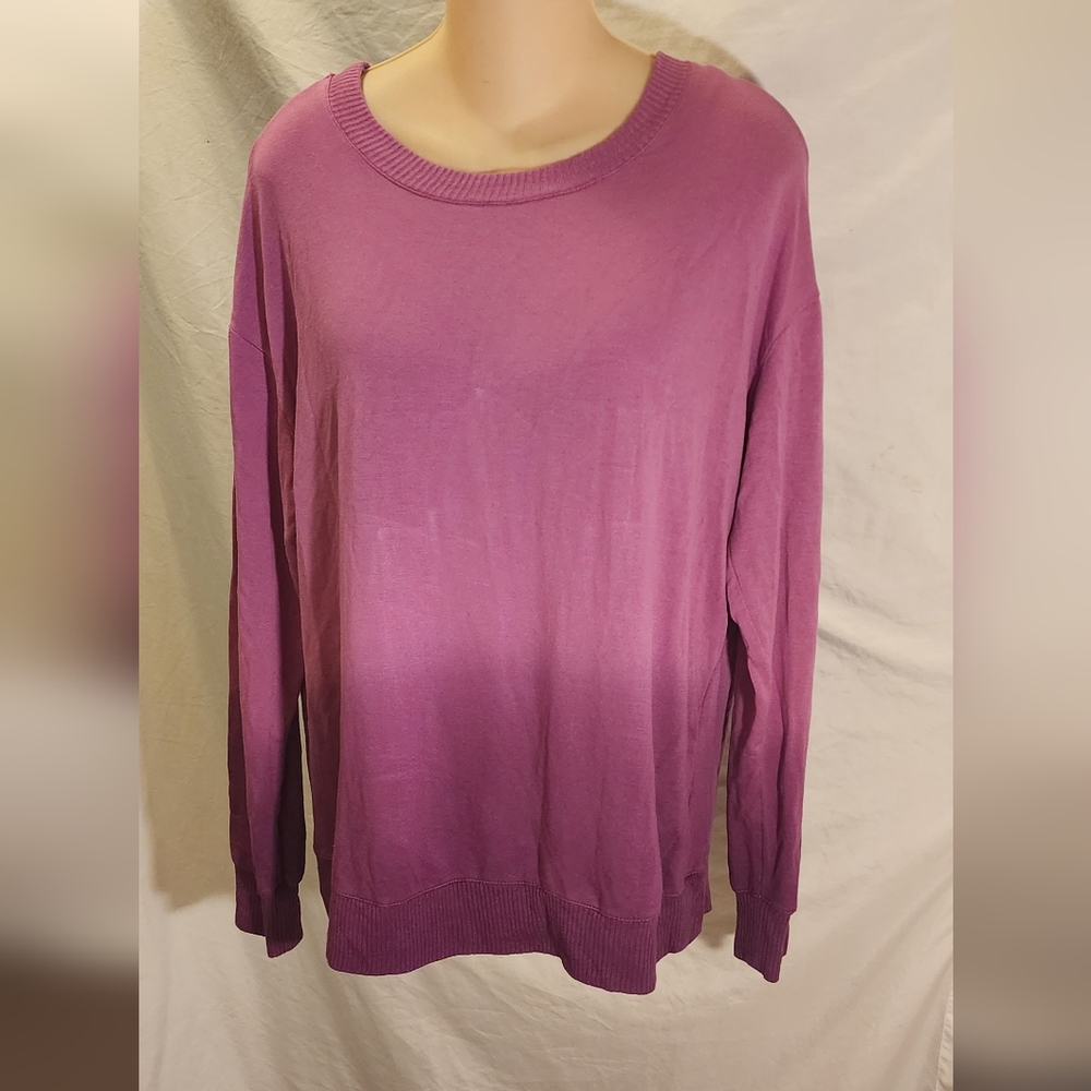 SPLENDID Lg Pink Long Sleeved Shirt.